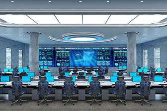 现代监控室指挥中心