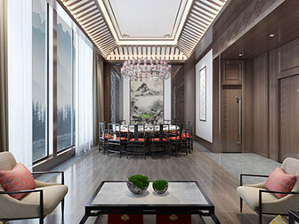 新中式酒店包厢包间