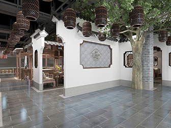 中式古典饭店餐馆