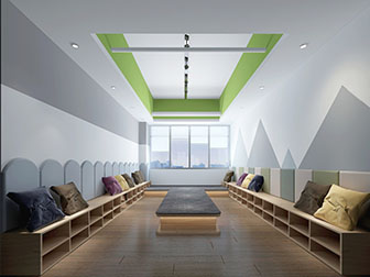 现代幼儿园图书阅览室