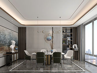 现代轻奢餐厅