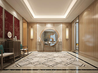 新中式门厅玄关