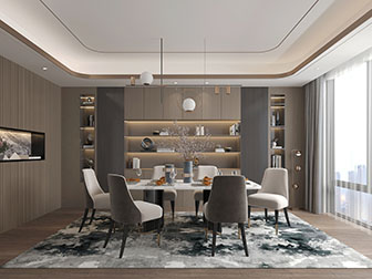 现代轻奢餐厅