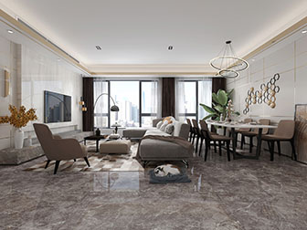 现代客厅餐厅