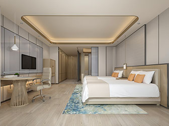 新中式酒店客房套房