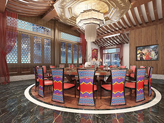 新中式酒店包厢包间