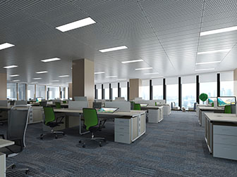 现代公共办公区