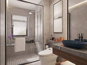 现代卫生间卫浴间