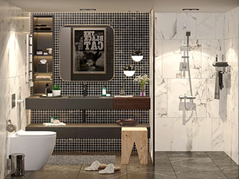 现代卫生间卫浴间