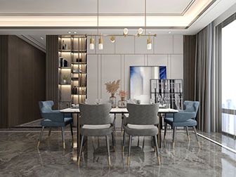 现代轻奢餐厅