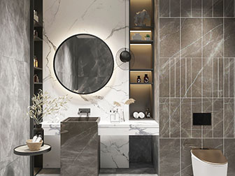 后现代卫浴间卫生间