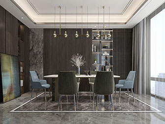 现代轻奢餐厅