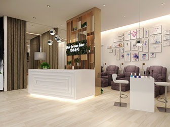 现代前台接待台