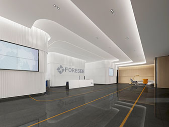 后现代大堂前台接待区