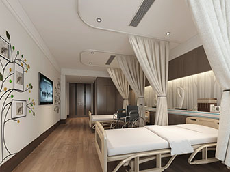 现代医院病房