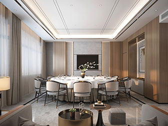 新中式酒店包厢包间