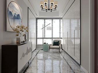 新中式门厅玄关