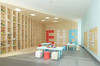北欧幼儿园教室活动空间