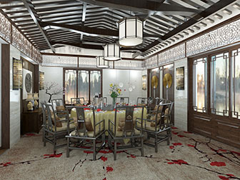 新中式酒店包厢包间