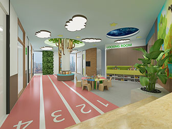 现代幼儿活动空间教室