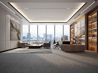 新中式董事长总经理办公室