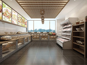 新中式自助餐饭店餐馆