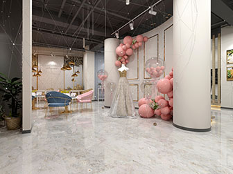 现代轻奢婚纱店