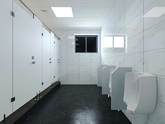 现代公共卫生间