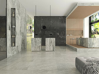 后现代餐厅吧台