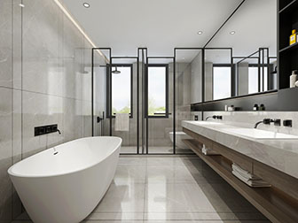 现代卫生间卫浴间