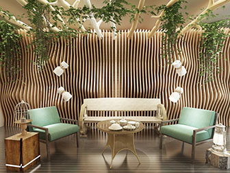 东南亚阳台露台