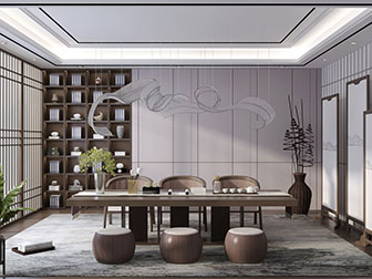 新中式茶室