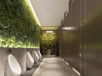 新中式公共卫生间