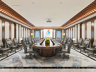 新中式会议室