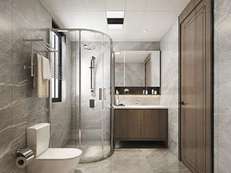 新中式卫生间卫浴间