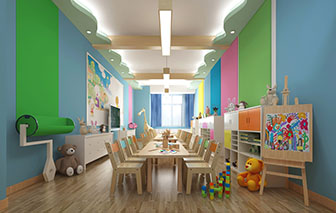 北欧幼儿园教室