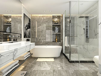 现代洗手间卫浴间