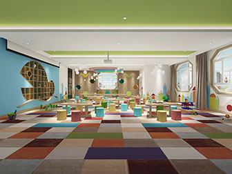 北欧幼儿园教室