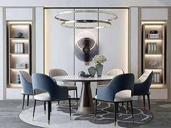 现代轻奢餐厅