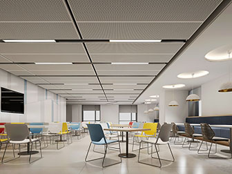 现代饭店餐馆就餐区