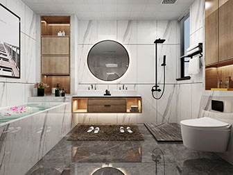 北欧卫生间卫浴间