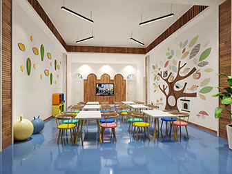 现代幼儿园教室