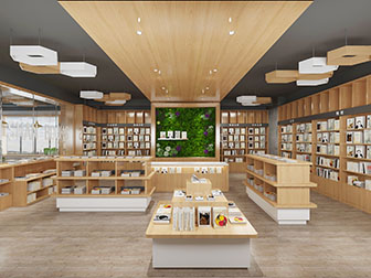 现代图书馆阅览室