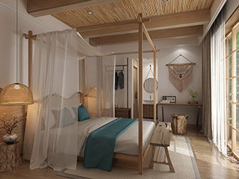 北欧民宿客房套房