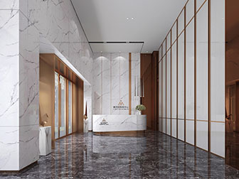 现代大堂前台接待台