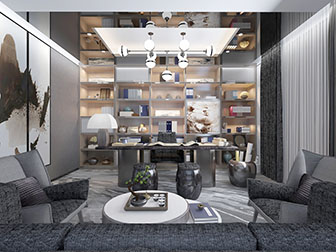 新中式董事长总经理办公室