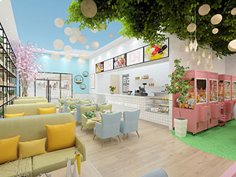 北欧饮品奶茶店
