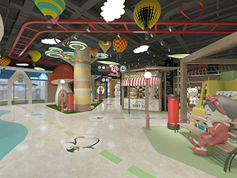 现代幼儿主题商业街