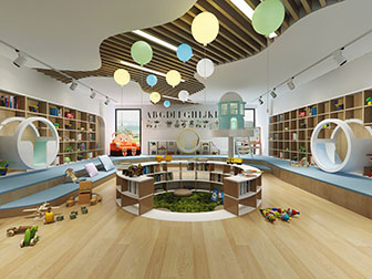 北欧幼儿园多功能活动教室