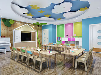 现代幼儿园教室
